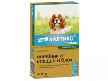 Bayer (Баер) - Kiltix, Килтикс, ошейник от блох для щенков и мелких собак, 35 см