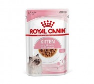 Royal Canin (Роял Канин) - Kitten GRAVY, кусочки в нежном соусе для котят от 4 месяцев, пауч 85 г