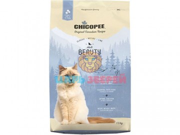 Chicopee (Чикопи) - CNL Cat Adult Beauty Salmon, Сухой корм для взрослых кошек, с лососем, 1,5 кг