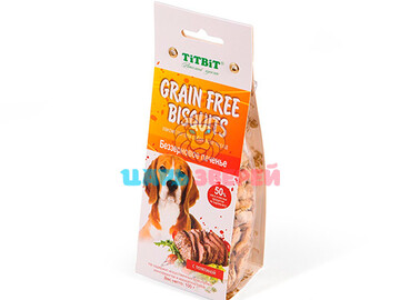 TiTBit (ТитБит) - Печенье Grain Free беззерновое с мясом телятины 100 г