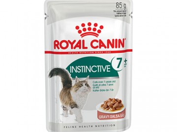 Royal Canin (Роял Канин) - Instinctive 7+, корм для кошек старше 7 лет, пауч 85 г