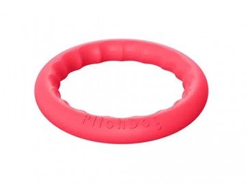 COLLAR (Коллар) - Кольцо для апортировки PitchDog, 17 см, розовый
