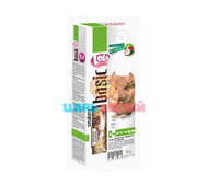 LoLo Pets (Ло-Ло Петс) - Палочки для шиншилл с кокосом и лепестками упаковка 2 шт