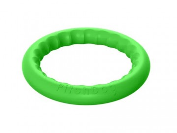 COLLAR (Коллар) - Кольцо для апортировки PitchDog, 17 см, салатовый