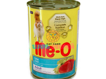 ME-O (МЕ-О) - Корм для взрослых кошек, со вкусом тунца, 400 г банка