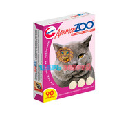 Доктор ЗОО - для кошек со вкусом говядины, 90 таблеток
