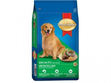 SMARTHEART (СМАРТХАРТ) - Корм для собак всех пород со вкусом ягненка и риса, 15 кг