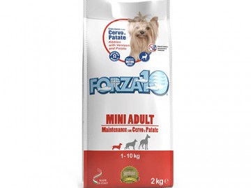 Forza10 (Форца10) - Mini Adult Maintenance Cervo/Patate, Сухой корм для взрослых собак мелких пород, с олениной и картофелем, 2 кг