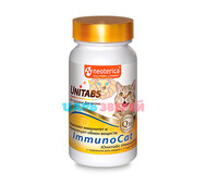 Unitabs (Юнитабс) - Витамины для иммунитета кошек ImmunoCat с Q10, 120 табл