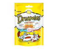 Dreamies (Дримс)  - Хрустящие подушечки для кошек с сыром, 30 г