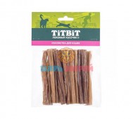 TiTBit (ТитБит) - Лакомство для кошки Кишки говяжьи мягкая упаковка, 32 г