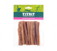 TiTBit (ТитБит) - Лакомство для кошки Кишки говяжьи мягкая упаковка, 32 г