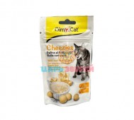 GimCat (ДжимКэт) - Cheezies, Витаминные шарики для очистки желудка с сыром, 10 г