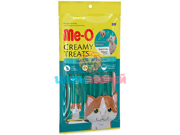 ME-O (МЕ-О) - Кремовое лакомство для кошек с атлантической пеламидой, 15 г (штучно)
