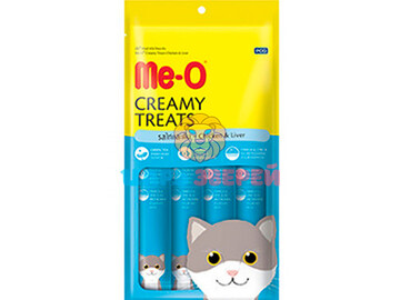 ME-O (МЕ-О) - Кремовое лакомство для кошек с курицей и печенью, 15 г (штучно)