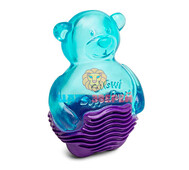 GiGwi (Гигви) - Игрушка для собак Мишка с пищалкой, синий, 9 см