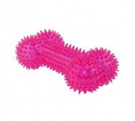 Marli - Кость с шипами Marli из термопластичной резины с пищалкой, 16 см