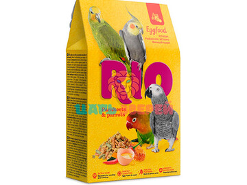 Рио - Корм яичный для средних и крупных попугаев, 250 г