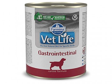 Farmina (Фармина) - Vet Life Dog Gastrointestinal, Влажный корм для взрослых собак при заболеваниях желудочно-кишечного тракта с курицей, банка 300 г