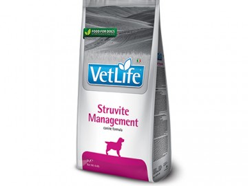Farmina (Фармина) - Vet Life Dog Struvite Management, Сухой корм для взрослых собак при рецидивах МКБ струвитного типа, 2 кг