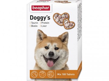 Beaphar (Беафар) - Doggy’s MIX, Кормовая добавка для собак, 180 таблеток