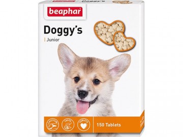 Beaphar (Беафар) - Doggy's Junior, Витаминизированное лакомство для щенков, 150 таблеток
