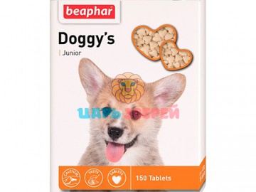 Beaphar (Беафар) - Doggy's Junior, Витаминизированное лакомство для щенков, 150 таблеток
