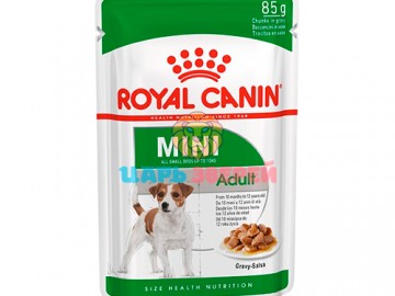 Royal Canin (Роял Канин) - Mini Adult, Влажный корм для собак мелких пород, пауч 85 г