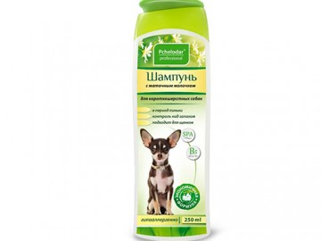 Pchelodar (Пчелодар) - Шампунь с маточным молочком для короткошерстных собак, 250 мл