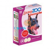 Доктор ЗОО - для собак со вкусом говядины, 90 таблеток