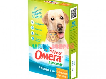 Фармакс - Омега для собак с глюкозамином и коллагеном 