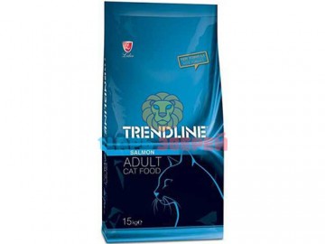 TRENDLINE (ТРЕНДЛАЙН) - Adult Cat Food Salmon, Сухой корм для взрослых кошек, с лососем, 15 кг