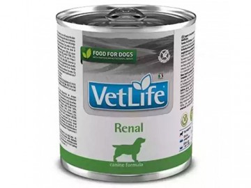 Farmina (Фармина) - Vet Life Dog Renal, Влажный корм для взрослых собак при заболеваниях почек, банка 300 г