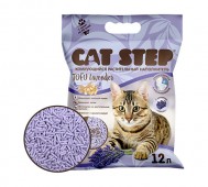 Cat Step (Кэт Степ) - Tofu Lavender, Комкующийся растительный наполнитель с ароматом лаванды, 12 л (5,5 кг)