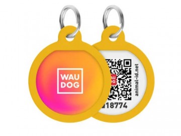 WAUDOG (Ваудог) - Smart ID, Адресник металлический с QR паспортом, рисунок 