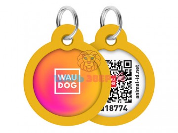 WAUDOG (Вэйдог) - Smart ID, Адресник металлический с QR паспортом, рисунок 