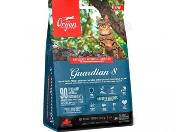 Orijen (Ориджен) - Guardian 8, Беззерновой гипоаллергенный корм для кошек, с курицей и рыбой, 340 г