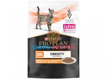 Pro Plan (Про План) - Vet Feline Diabetes Management,   Диетический корм для кошек страдающих диабетом со вкусом курицы, пауч 85 г