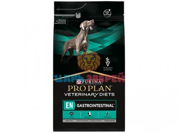 Pro Plan (Про План) - Veterinary Diets Gastrointestinal, Диетический корм для взрослых собак и щенков при нарушении работы ЖКТ у собак, 1,5 кг