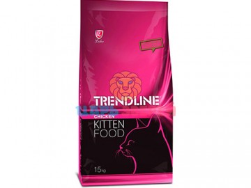 TRENDLINE (ТРЕНДЛАЙН) - Kitten Food Chicken, Сухой корм для котят, с курицей, 15 кг