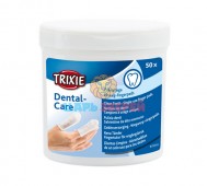 Trixie (Трикси) - Cалфетки-напальчники для чистки зубов, 50 шт