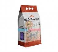 ECO-Premium (ЭКО-Премиум) - Комкующийся древесный наполнитель с ароматом Лаванды, 5 л (1,9 кг)