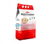 ECO-Premium (ЭКО-Премиум) - Blue, Комкующийся древесный наполнитель с гранулами синего цвета, 20 л (7,6 кг)