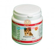 Polidex (Полидэкс) - Витамины Поливит-Кальций плюс для собак, упаковка 150 таблеток