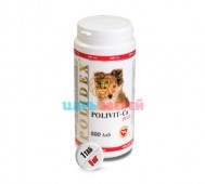 Polidex (Полидэкс) - Витамины Поливит-Кальций плюс для собак, упаковка 500 таблеток