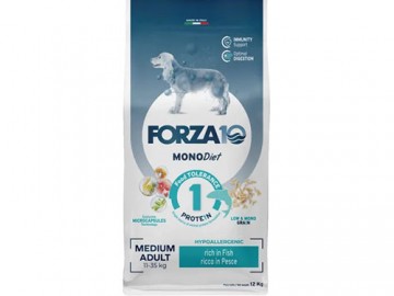 Forza10 (Форца10) - MonoDiet Adult Medium Pesce, корм для собак средних пород со вкусом рыбы (развес)