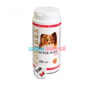 Polidex (Полидэкс) - Витамины Супер Вул для собак, упаковка 500 таблеток