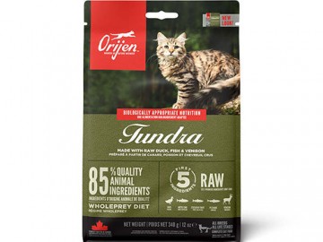 Orijen (Ориджен) - Tundra Cat, Беззерновой корм для котят и кошек всех пород, 340 г