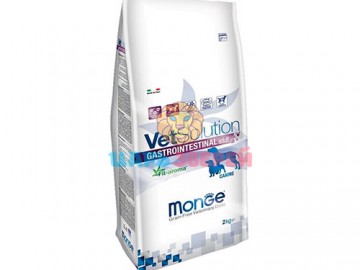 Monge (Монже) - Vetsolution Gastrointestinal Canine GRAIN FREE, Беззерновой корм при проблемах пищеварения у собак, упаковка 2 кг