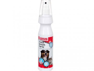 Beaphar (Беафар) - Fresh Breath Spray, Спрей для чистки зубов и свежего дыхания у кошек и собак, 150 мл
